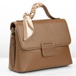 Business Pocket Handbag Mocha Color