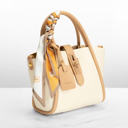 Casual & Trendy Beige Women's Handbag