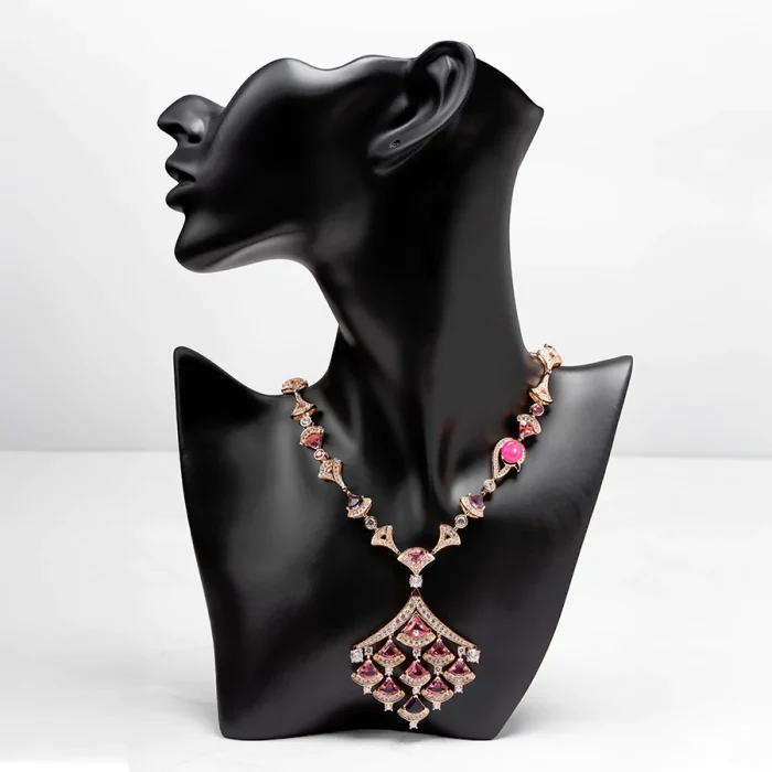 Handmade Triangle Set Plated in 18K Rose Gold - Image 4