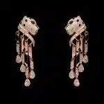 Leopard Earrings 18k Gold Plated