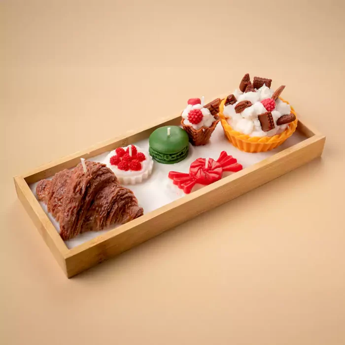 Delicious Sweets Plate Candle for Decoration - Image 2