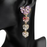 Elegance Colorful Drop Earrings - Image 2