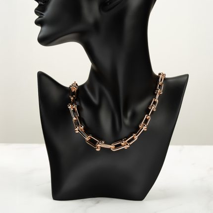 Handmade Necklace Chain 18K Rose Gold Plated