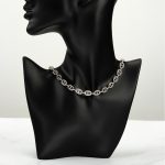Luxury Evening Zircon Necklace Plated in Radium