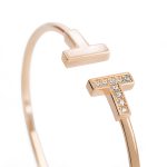 Modern Fritillaria Bangle Plated in 18K Gold - Image 2