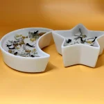 Set of Star and Crescent Moon Glass Candle - Image 2