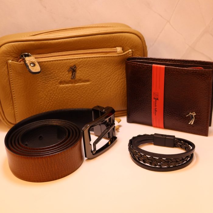 Gentleman’s Set in Earthy Brown - Image 1