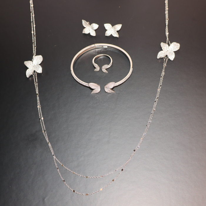 Elegant Butterfly-Inspired Jewelry Set - Image 7